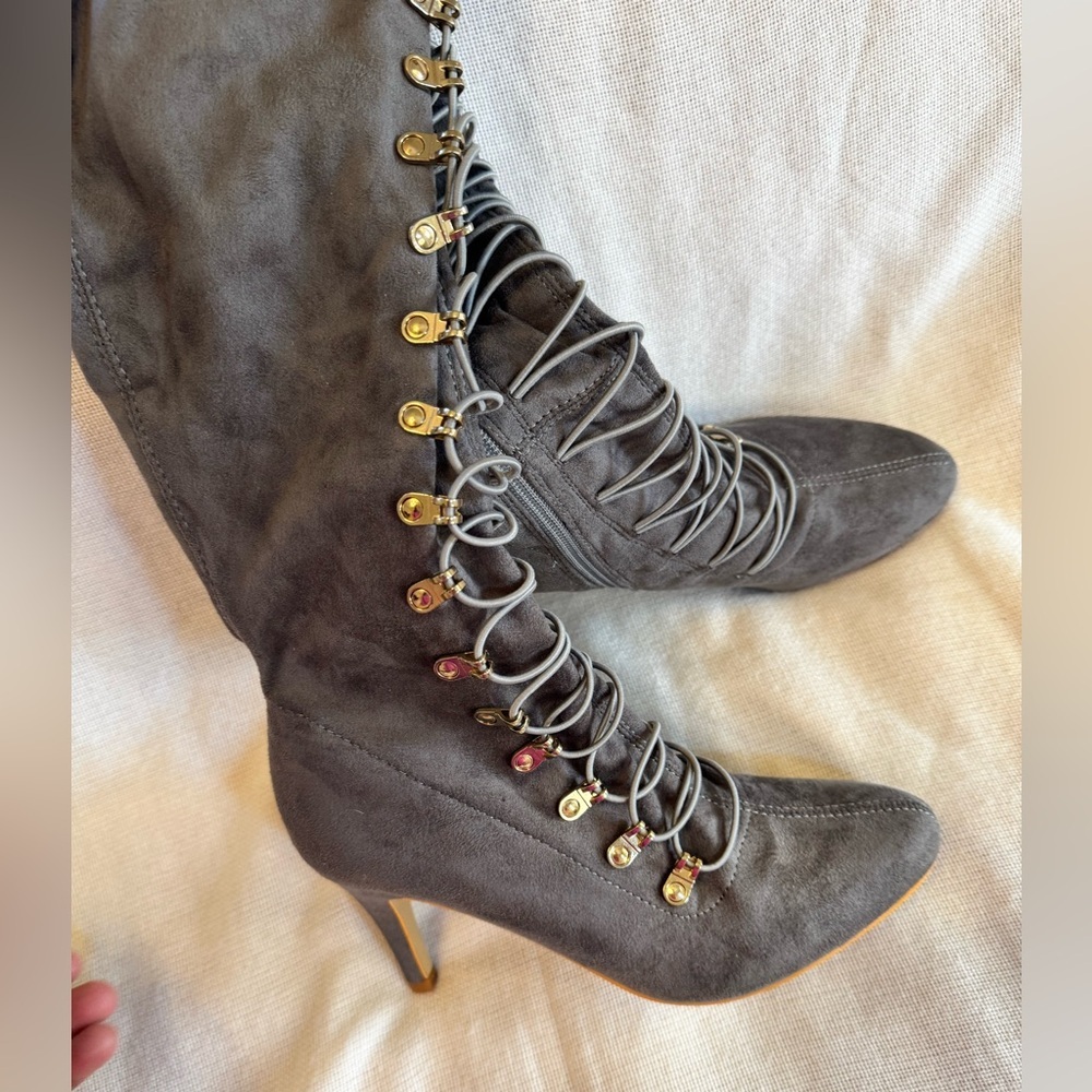 Journee Thigh High Boots - Picture 6 of 7
